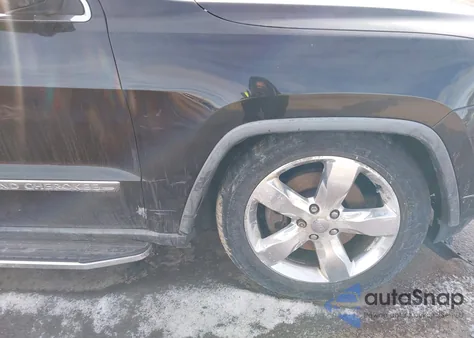 2012 Jeep Grand Cherokee Overland из США, поврежденный, VIN 1C4RJFCTXCC179034